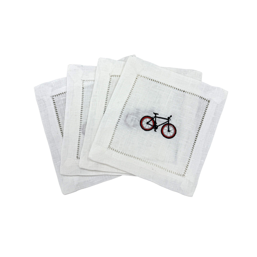 Personalised Cocktail Napkin Set For Him