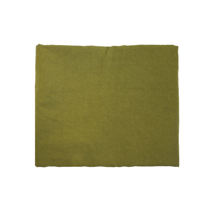 Washed Linen Olive Tablecloth